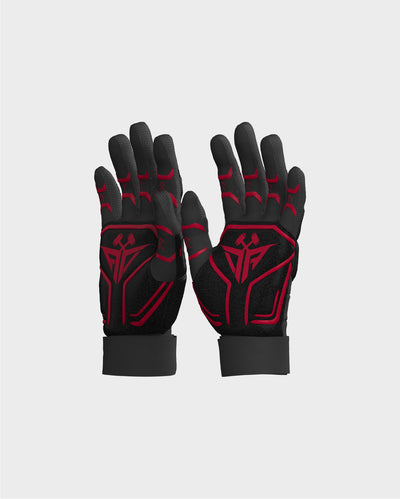 Hammer Swinging Gloves -  Black & Red