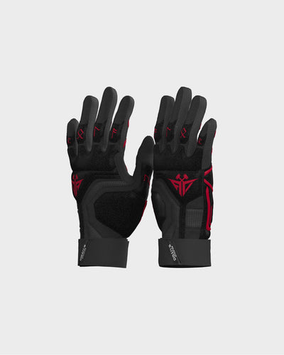 Hammer Swinging Gloves -  Black & Red