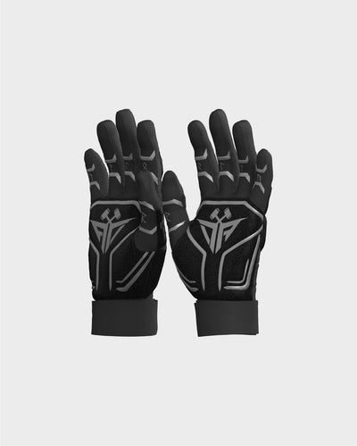 Hammer Swinging Gloves -  Black & Silver