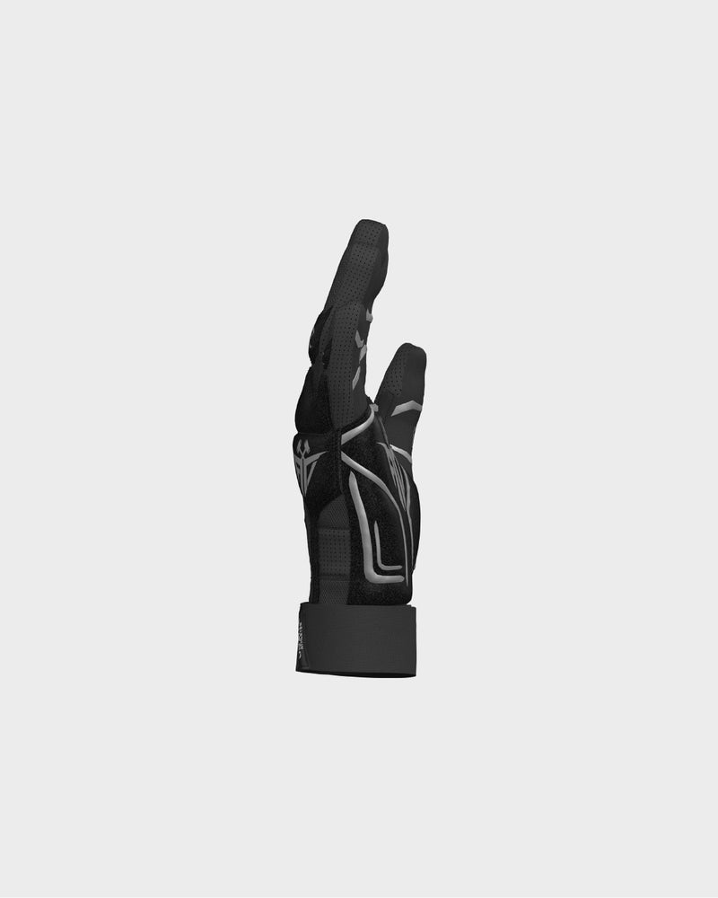 Hammer Swinging Gloves -  Black & Silver