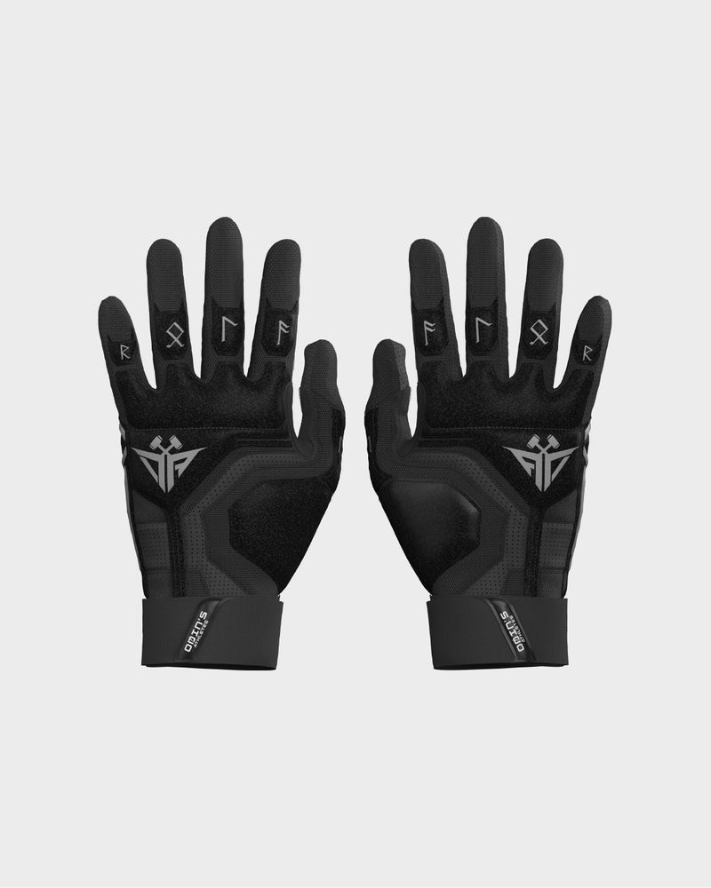 Hammer Swinging Gloves -  Black & Silver