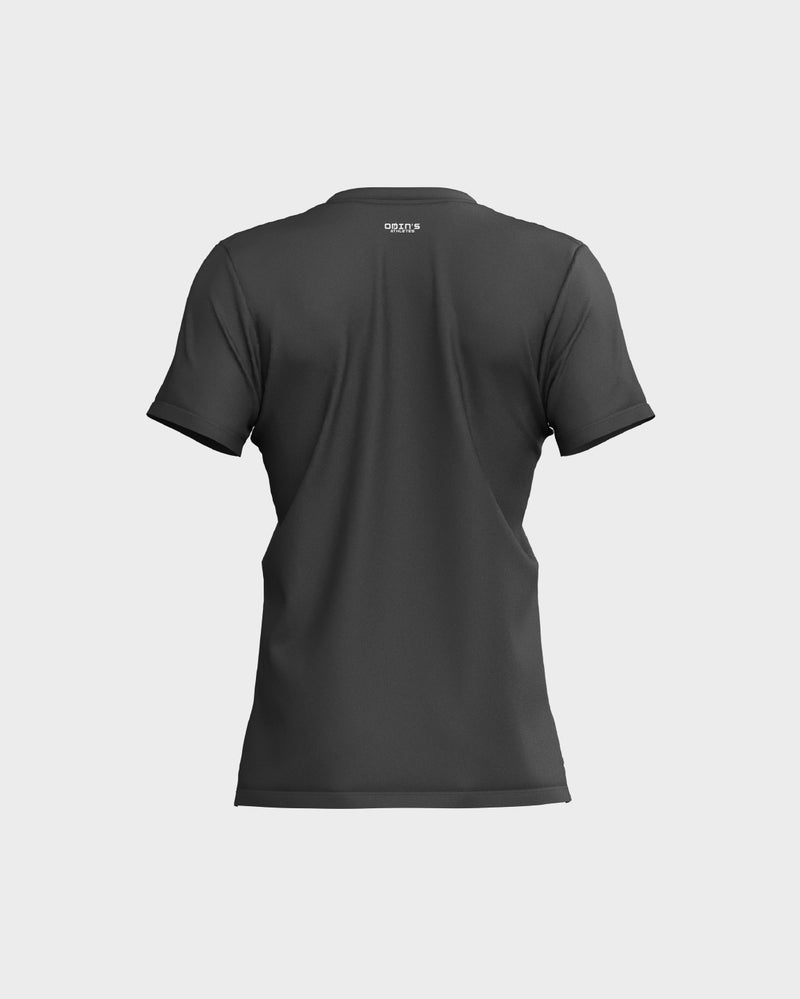 Mens Set In Sleeve Performance Tee - Black