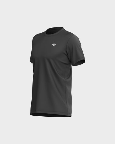 Mens Set In Sleeve Performance Tee - Black